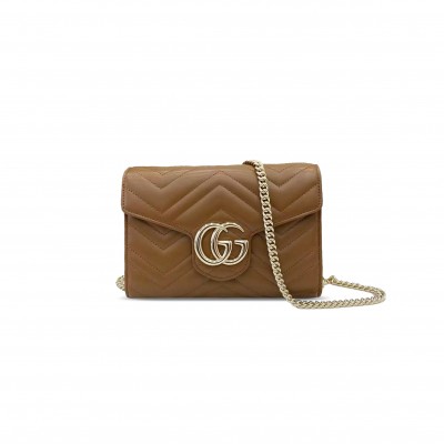 GUCCI GG MARMONT SUPER MINI BAG 474575 (20*13*6cm)